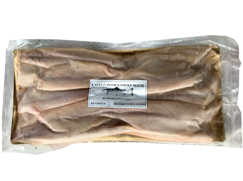 Hot Smoked Turkish Rainbow Trout 1kg | เรนโบว์เทร้าท์รมควันฟิลเลต์ 1 กิโล