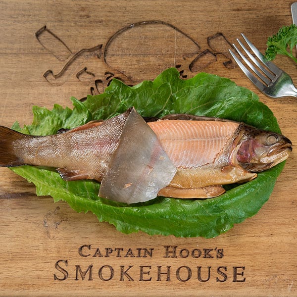 Hot Smoked Turkish Rainbow Trout - Captain Hook's Smokehouse, Thailand | The Best Smoked Food in Town