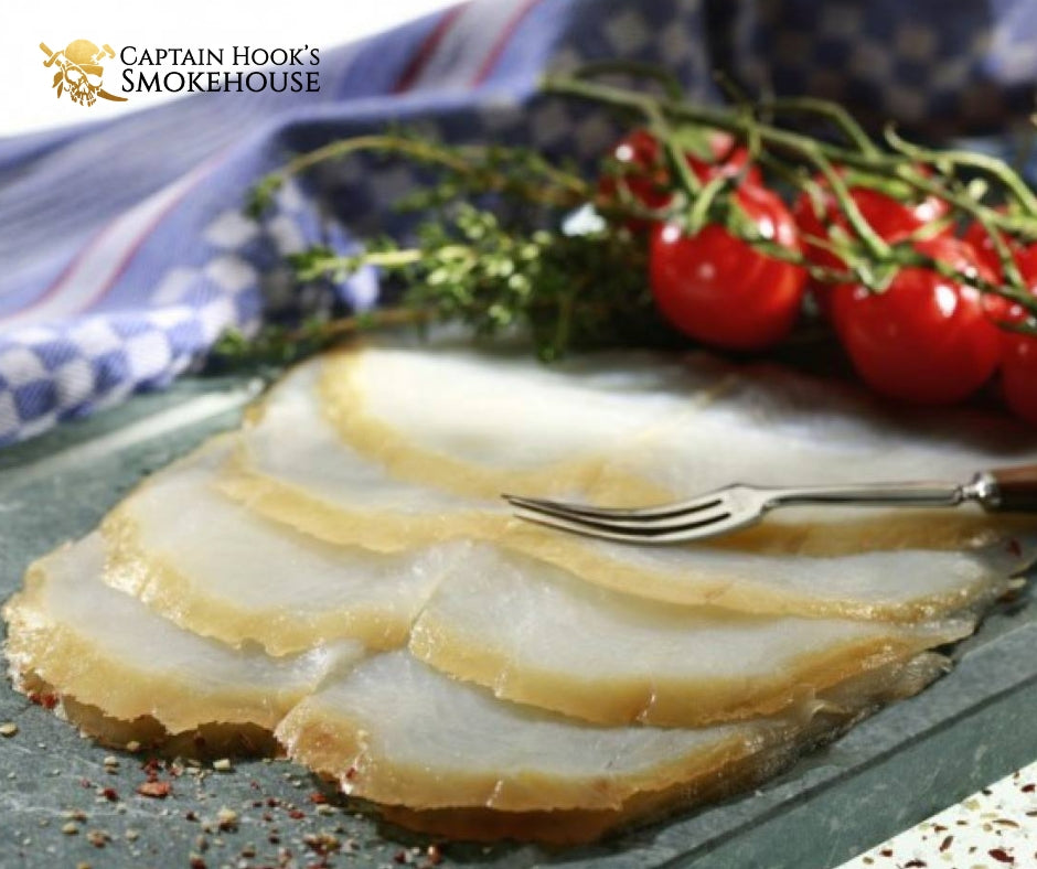 Cold-Smoked Norway Halibut 1KG / ปลาฮาลิบัทรมควัน 1 กิโลกรัม