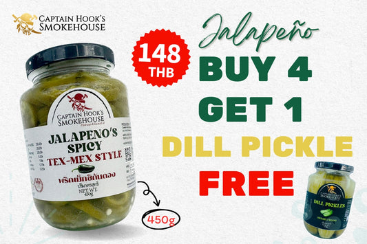 Spicy Jalapeño Pickles | พริกเม็กซิกันเผ็ด