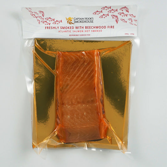 Hot Smoked Atlantic Salmon 250g | ปลาแซลม่อนรมควันร้อน 250 กรัม
